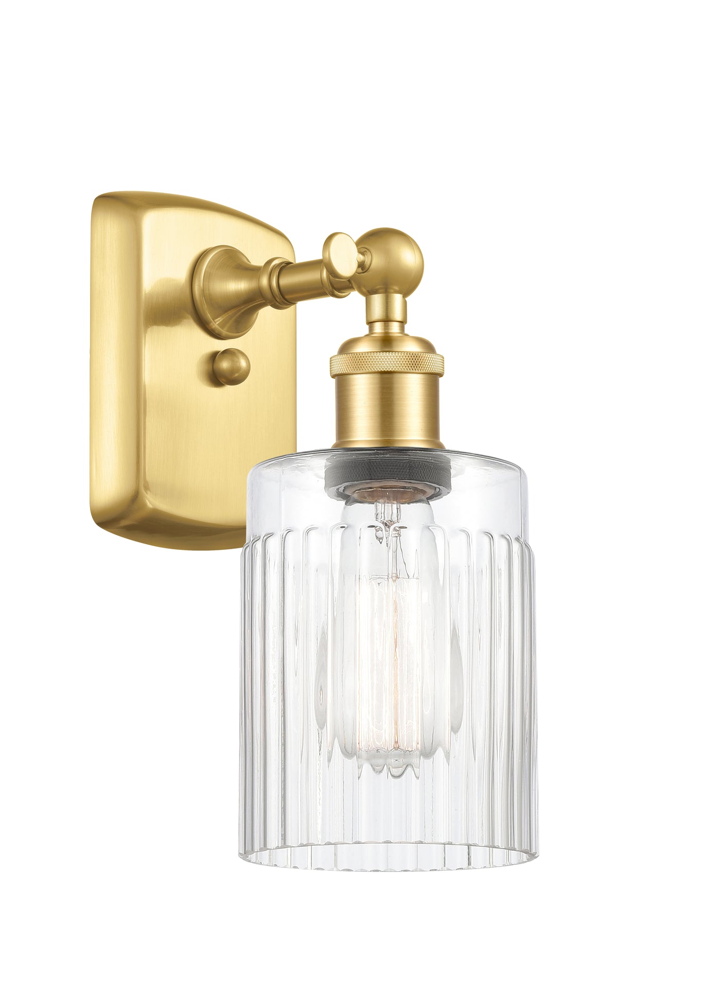 Ballston Sconce Cast Brass Glass