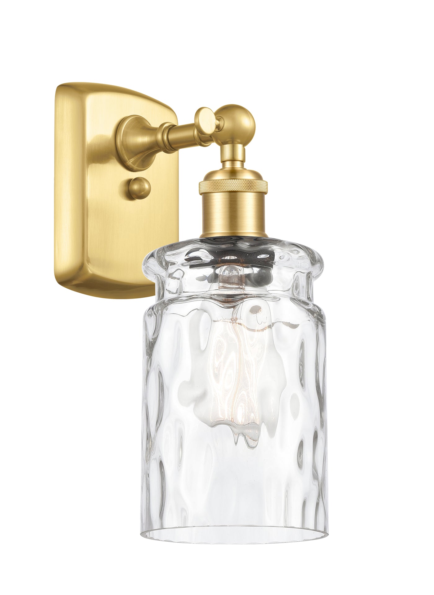 Ballston Sconce Cast Brass Glass Steel