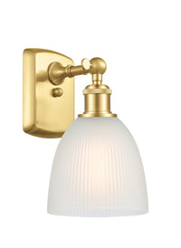 Ballston Sconce Cast Brass Glass Steel