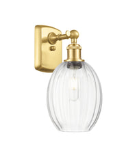 Ballston Sconce Cast Brass Steel 9.5"
