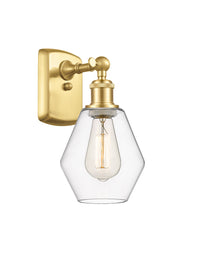 Ballston Sconce Cast Brass Steel Glass
