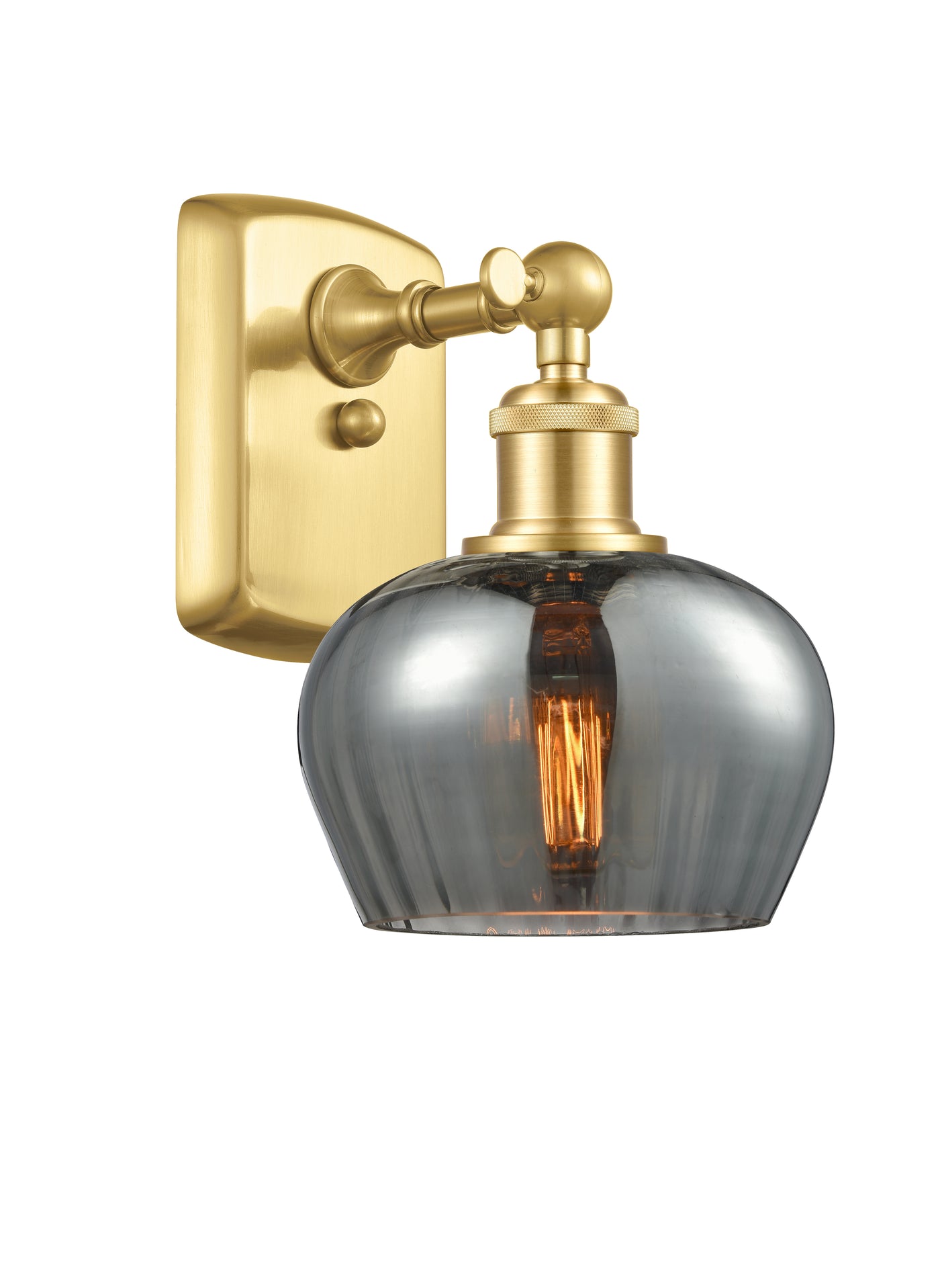 Ballston Sconce Brass Cast Steel