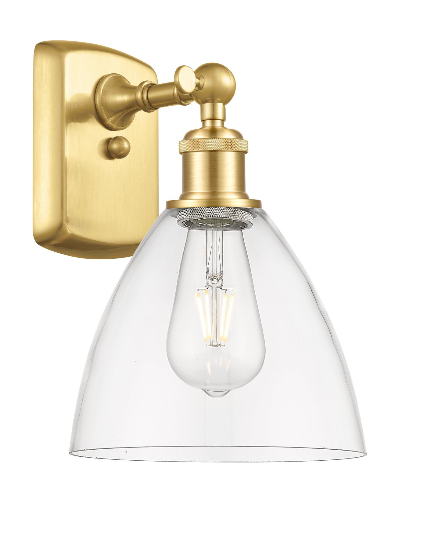 Ballston Sconce Cast Brass 10.5 Inch