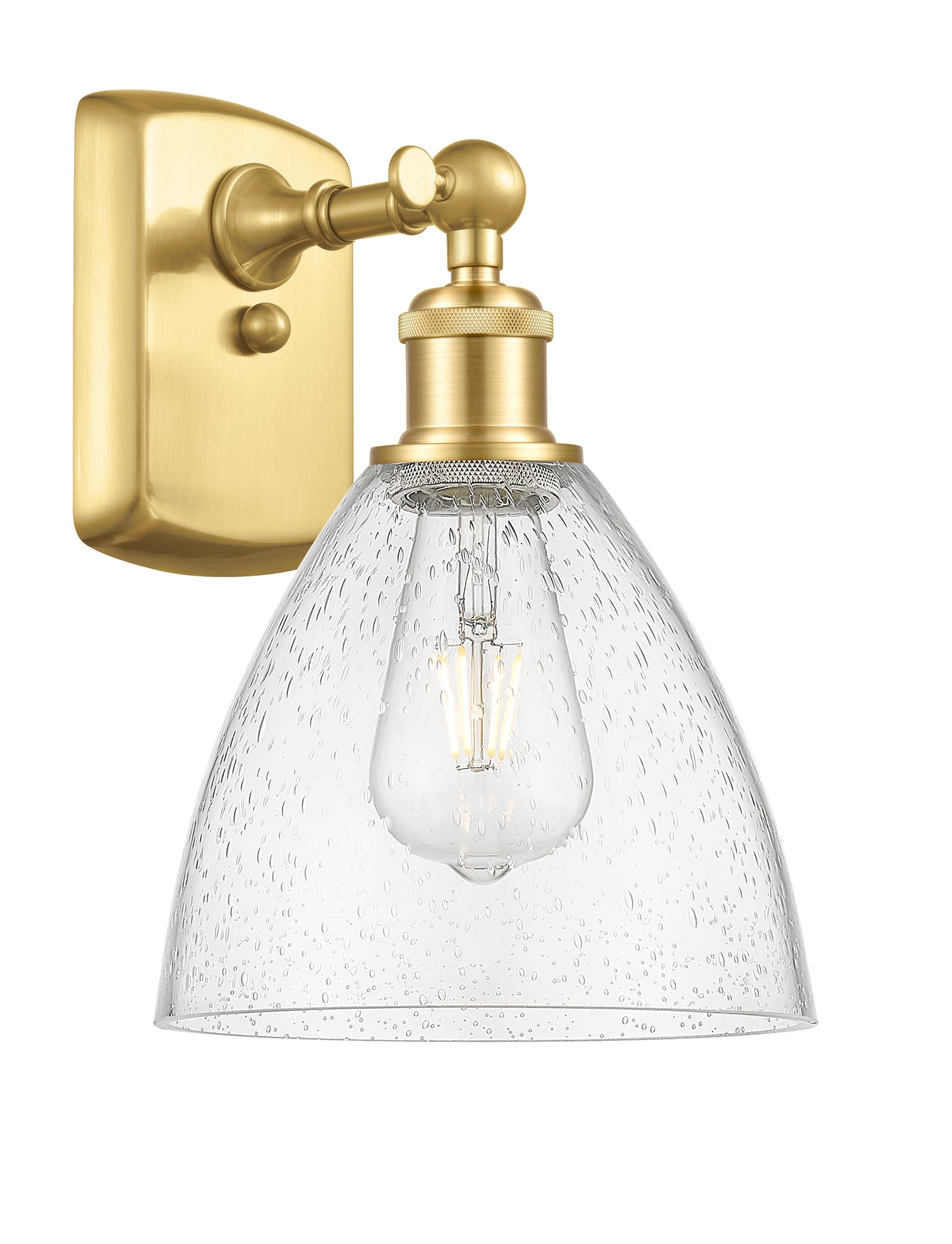 Ballston Sconce Cast Brass Glass Finish
