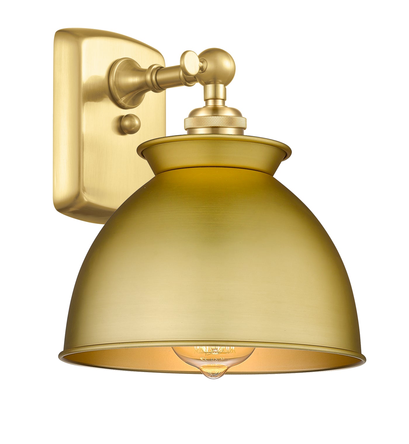 Ballston Industrial, Farmhouse, Restoration-Vintage Lake Placid Sconce
