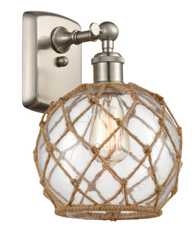 Ballston Sconce Cast Brass Glass Steel