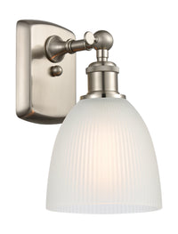 Ballston Sconce Cast Brass Glass Steel