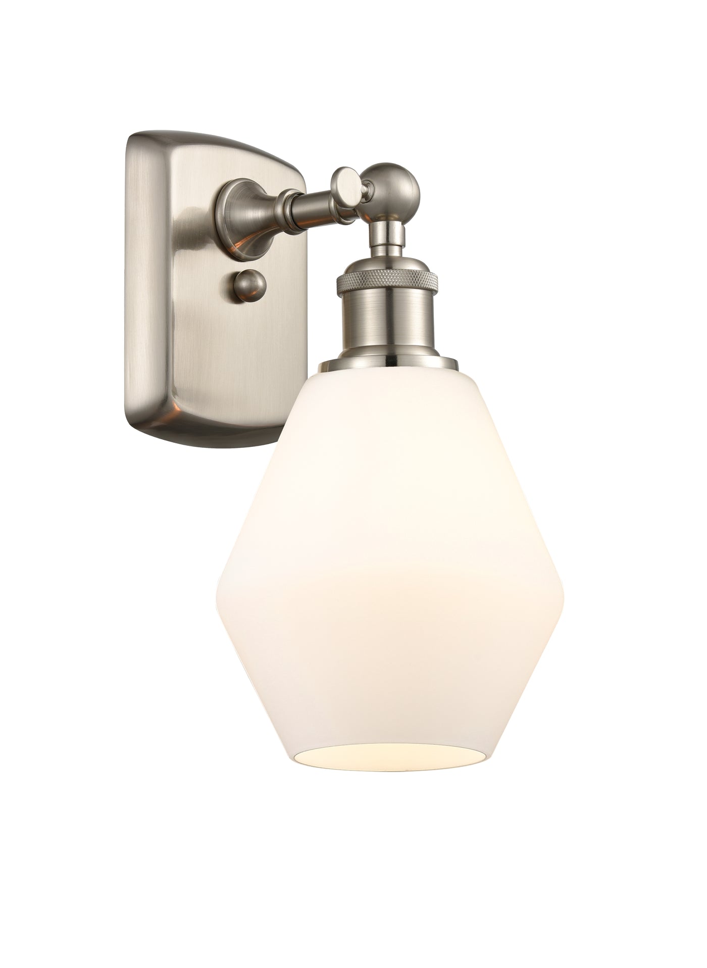 Ballston Sconce Cast Brass Steel Glass