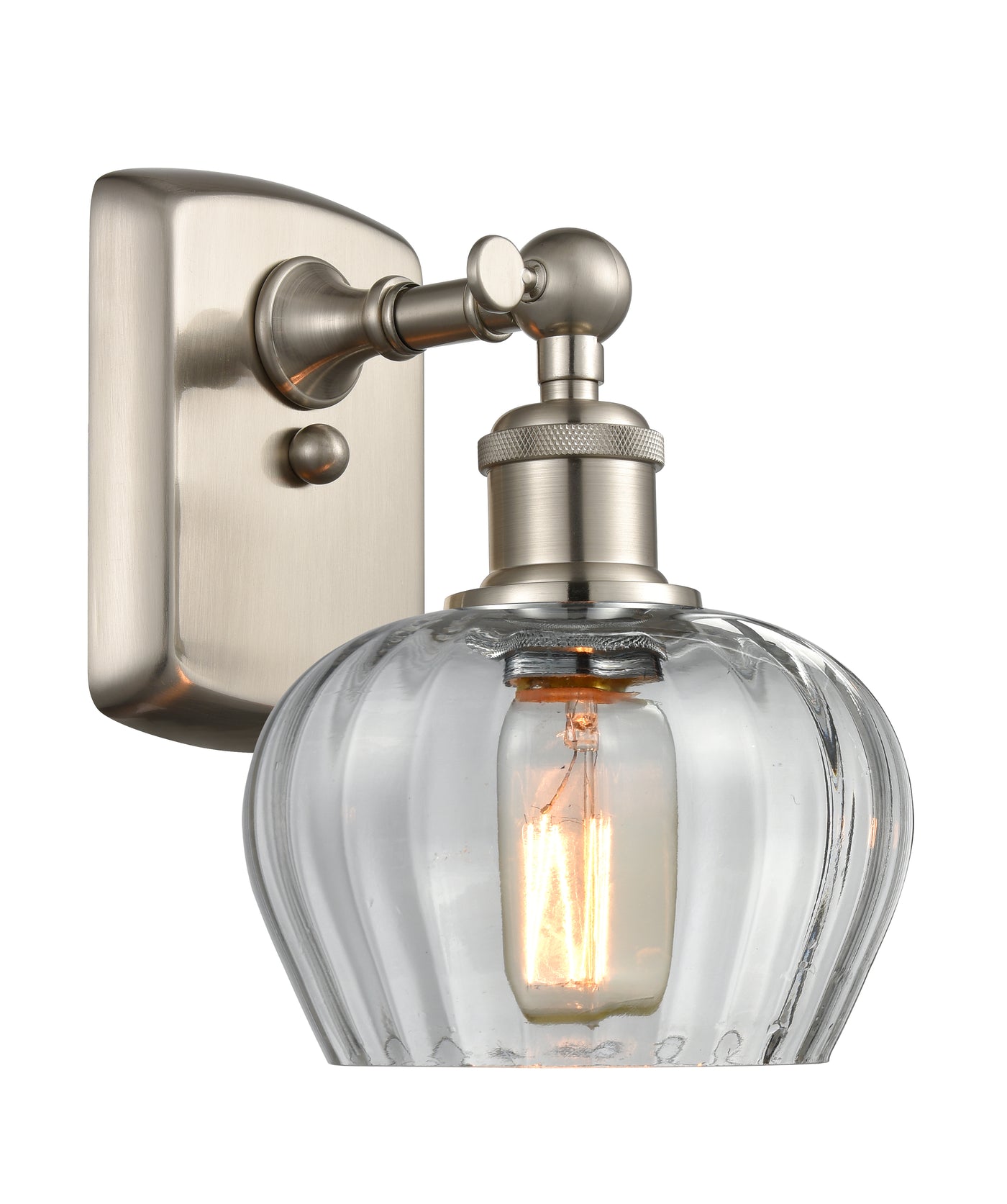 Ballston Sconce Brass Art Nouveau Design