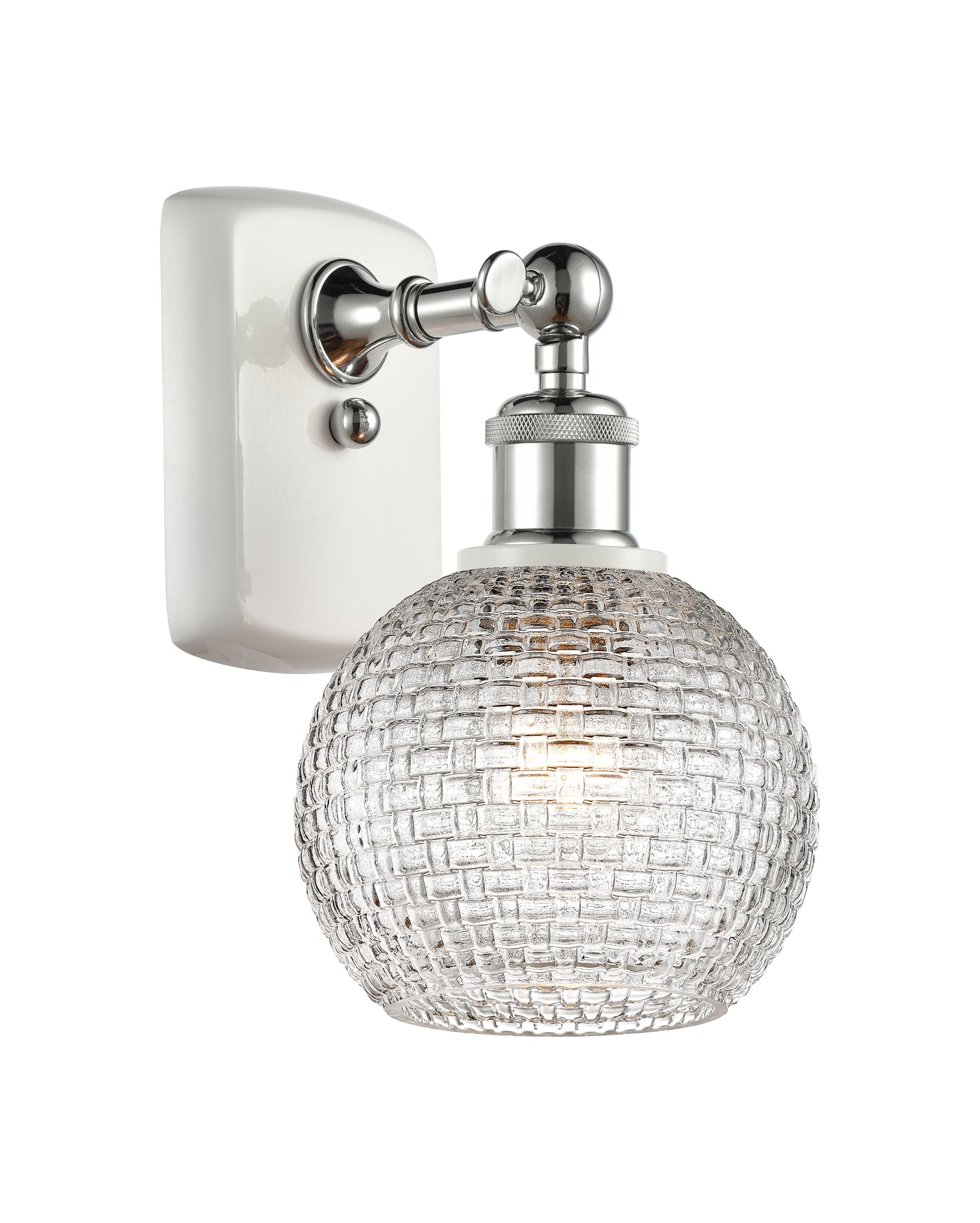 Ballston Sconce Cast Brass Steel Glass