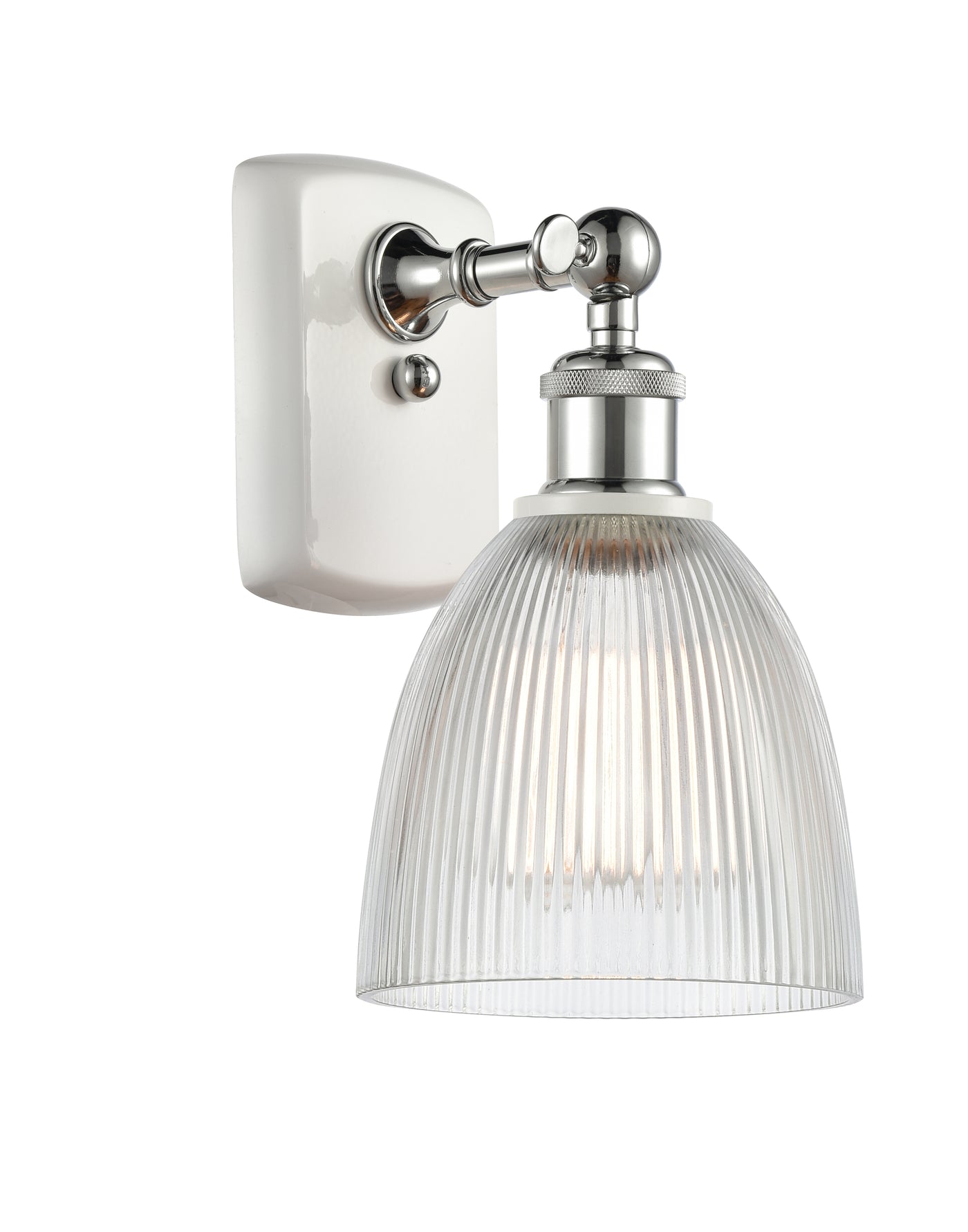 Ballston Sconce Cast Brass Glass Steel
