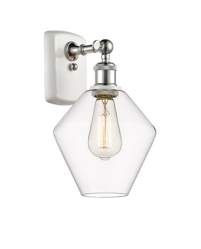 Ballston Sconce Cast Brass Steel Glass