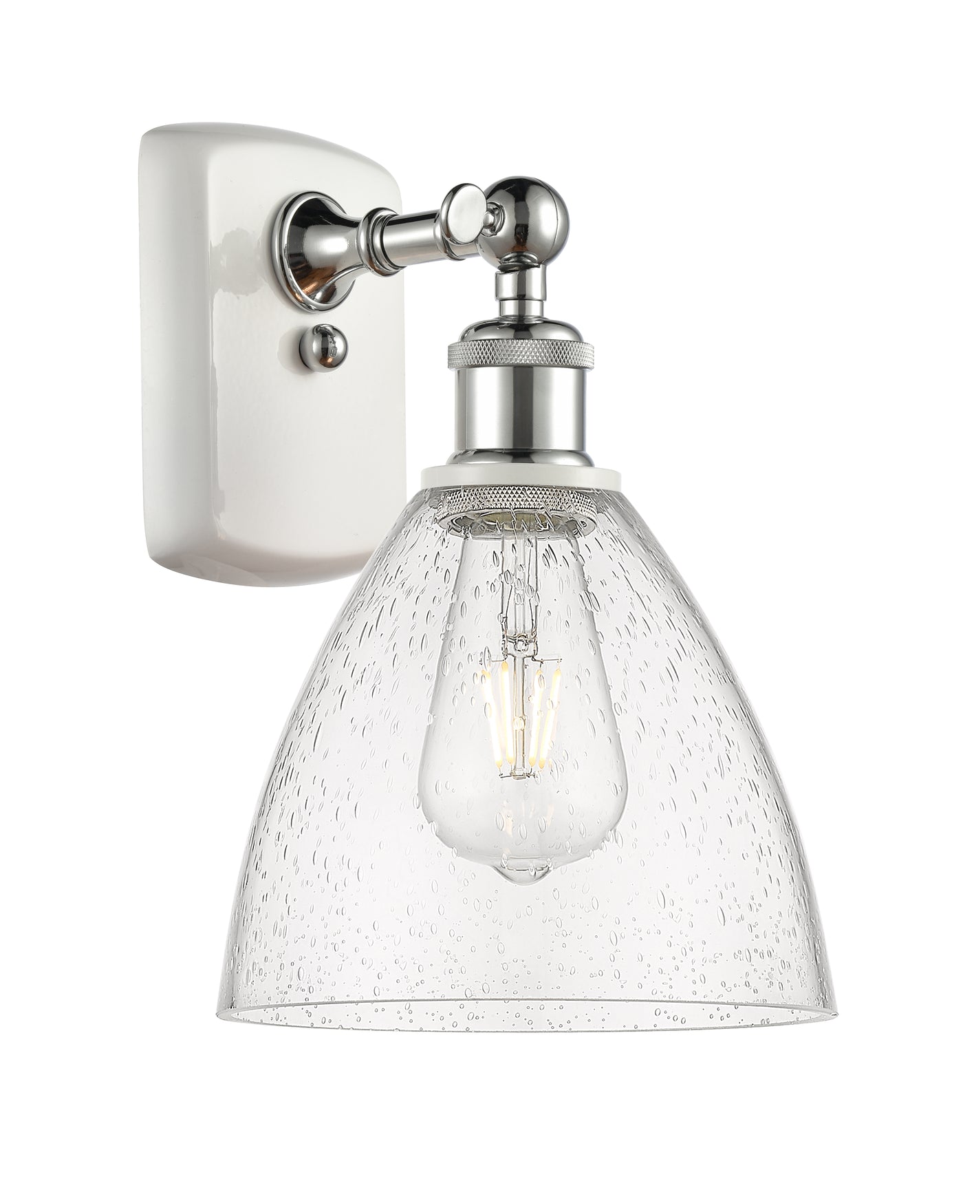 Ballston Sconce Cast Brass Glass Finish
