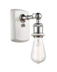 Ballston Sconce Cast Brass Bare Bulb