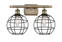 Ballston Industrial, Farmhouse, Restoration-Vintage, Traditional, Transitional  Muselet Bath Vanity Light