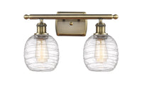 Ballston Bath Vanity Light Cast Brass 16"