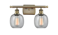 Austere Bath Vanity Light Cast Brass Finish