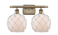 Ballston Bath Vanity Light Cast Brass 18