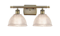 Ballston Bath Vanity Cast Brass Glass Steel