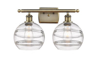 Ballston Bath Vanity Light Cast Brass Finish