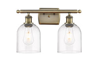 Ballston Bath Vanity Light Cast Brass 16 Inch