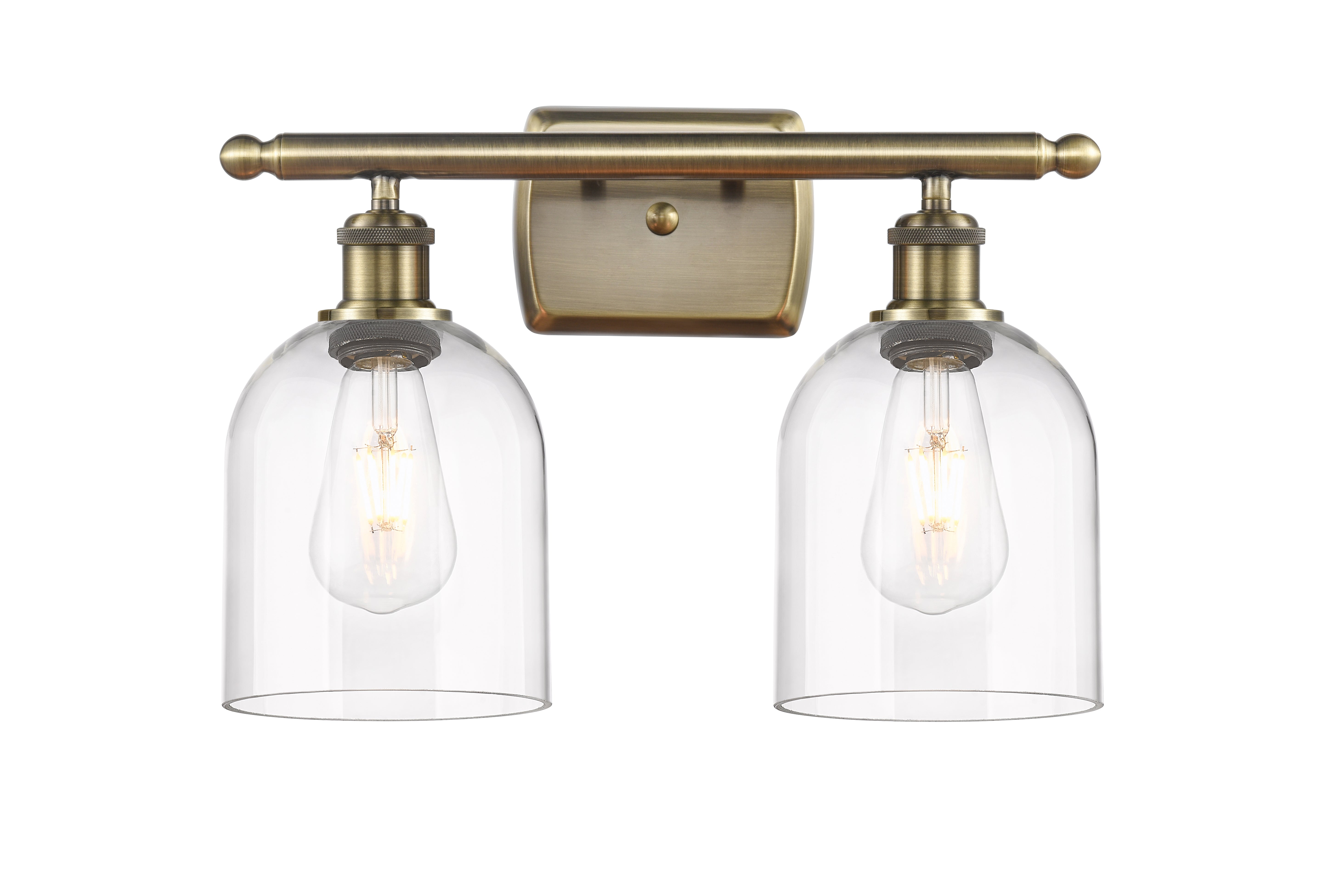 Ballston Bath Vanity Light Cast Brass 16 Inch