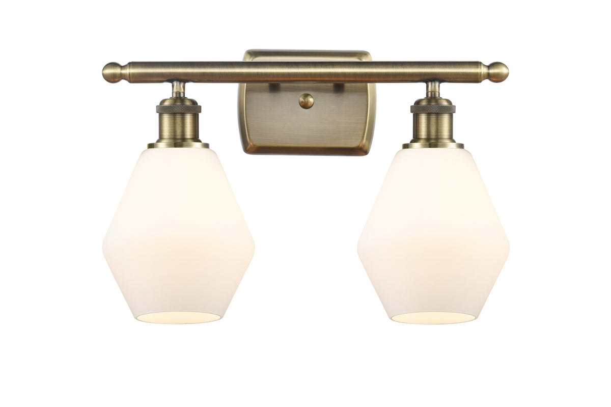 Cindyrella 16-Inch 2-Light Bath Vanity Light with LED Bulbs