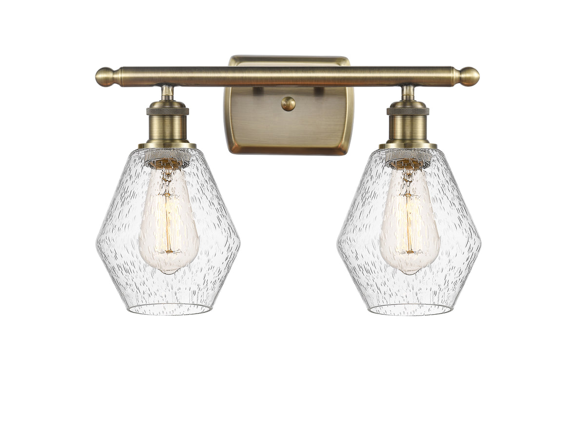 Cindyrella 16-Inch 2-Light Bath Vanity Light 10.5-Inch High