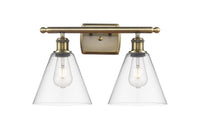 Ballston Vanity Light Cast Brass 18 Inch