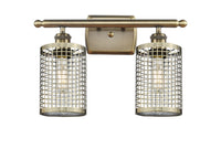 Ballston Industrial, Farmhouse, Restoration-Vintage Adirondack Bath Vanity Light
