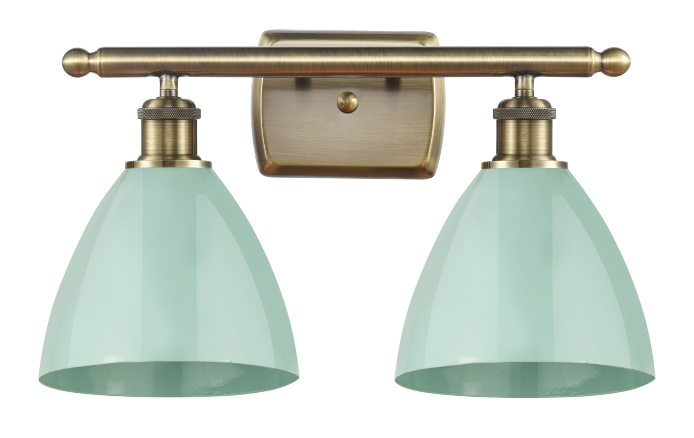 Ballston Industrial, Farmhouse, Restoration-Vintage Plymouth Bath Vanity Light