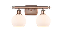 Ballston Bath Vanity Light Cast Brass Finish