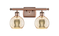Ballston Bath Vanity Light Cast Brass Finish