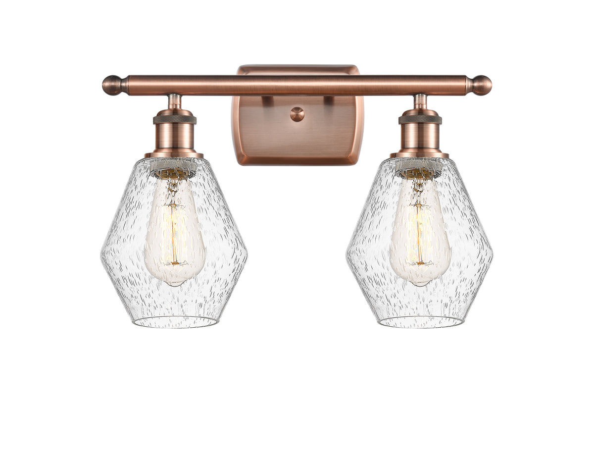 Cindyrella 16-Inch 2-Light Bath Vanity Light 10.5-Inch High