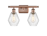 Cindyrella 16-Inch 2-Light Bath Vanity Light with LED Bulbs