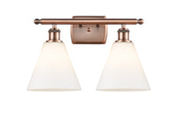 Ballston Vanity Light Cast Brass 18 Inch