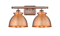 Ballston Industrial, Farmhouse, Restoration-Vintage Lake Placid Bath Vanity Light