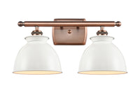 Ballston Industrial, Farmhouse, Restoration-Vintage Adirondack Bath Vanity Light