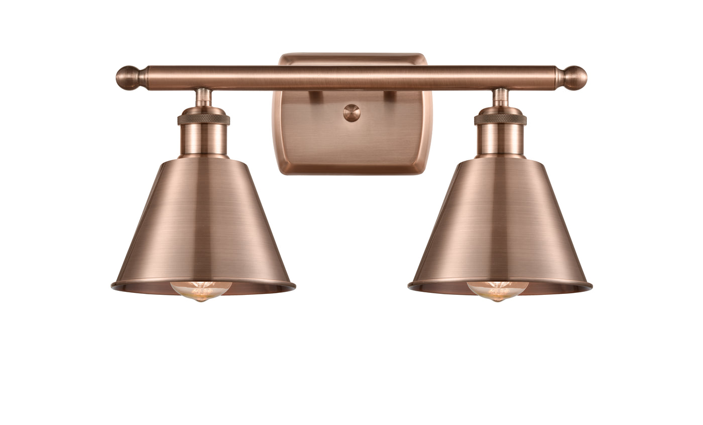 Ballston Industrial, Farmhouse, Restoration-Vintage Nestbrook Bath Vanity Light