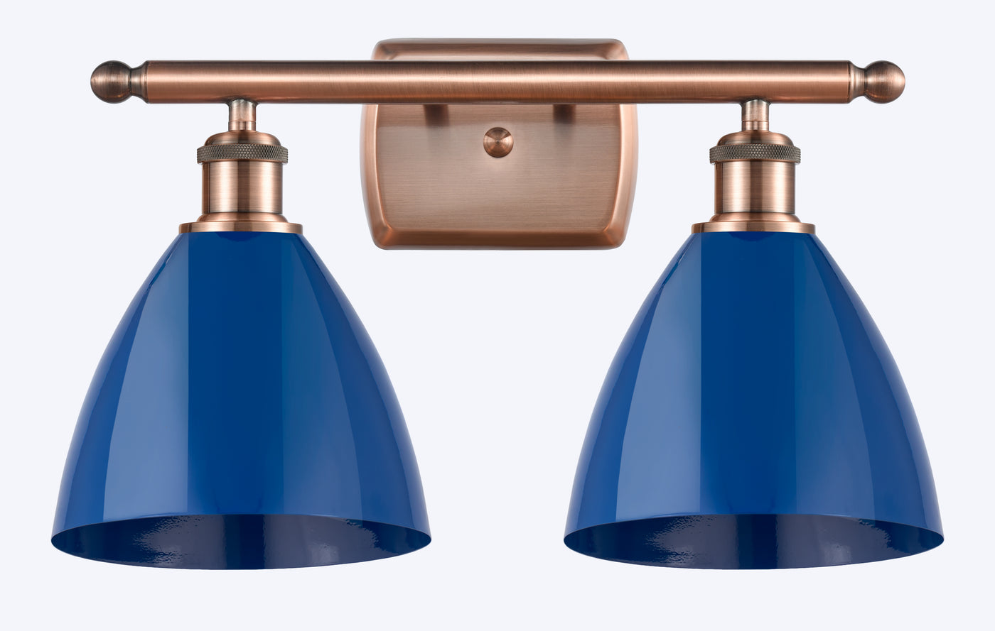 Ballston Industrial, Farmhouse, Restoration-Vintage Bristol Bath Vanity Light
