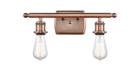 Ballston Bath Vanity Light Cast Brass Finish