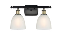 Ballston Bath Vanity Light Cast Brass Finish