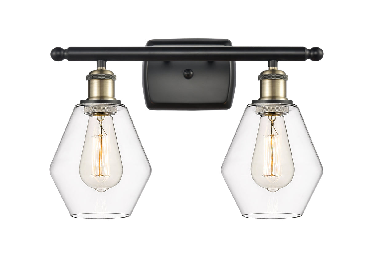 Cindyrella 16-Inch 2-Light Bath Vanity Light with LED Bulbs