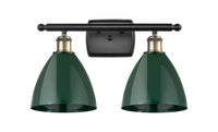 Ballston Industrial, Farmhouse, Restoration-Vintage Plymouth Bath Vanity Light