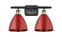 Ballston Industrial, Farmhouse, Restoration-Vintage Plymouth Bath Vanity Light