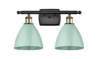 Ballston Industrial, Farmhouse, Restoration-Vintage Plymouth Bath Vanity Light