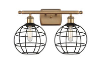 Ballston Industrial, Farmhouse, Restoration-Vintage, Traditional, Transitional  Muselet Bath Vanity Light