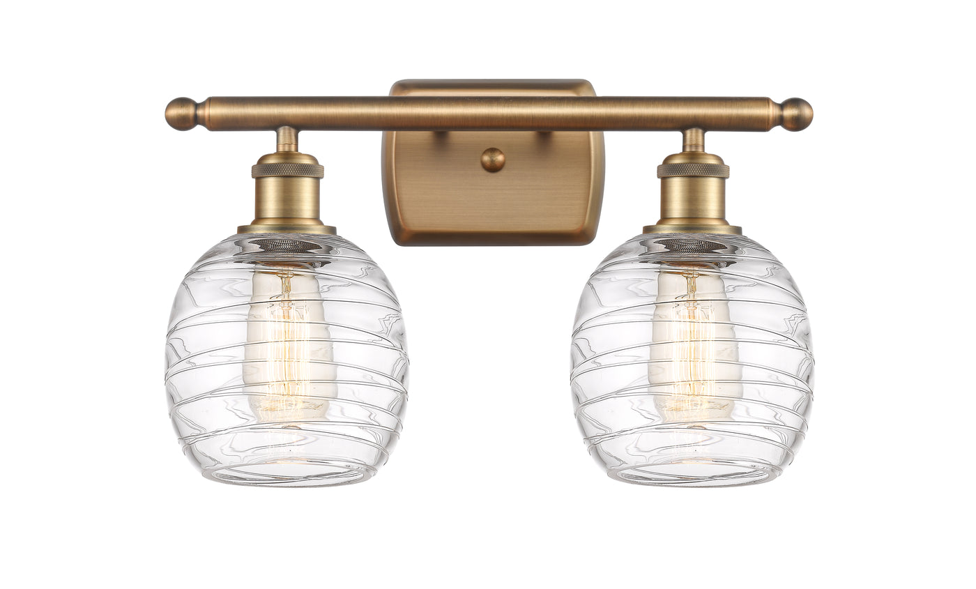 Ballston Bath Vanity Light Cast Brass 16"
