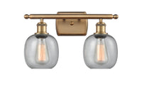 Austere Bath Vanity Light Cast Brass Finish