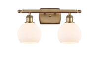 Ballston Bath Vanity Light Cast Brass Finish